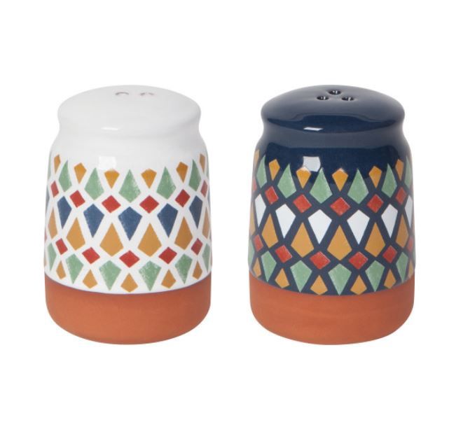Kaleidoscope Salt &amp; Pepper Shakers - Set Of 2