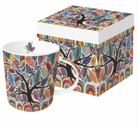 Gift Box China Mug - Mosaic Magic
