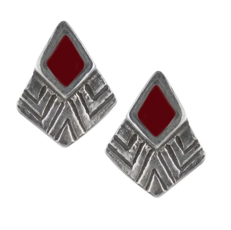 Bali Kite Stud-Red