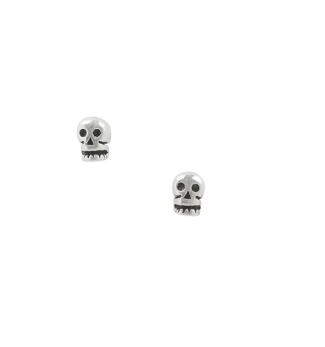 Tiny Skull Studs