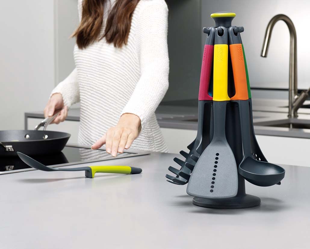 Elevate Nylon 6-pc Carousel Utensil Set