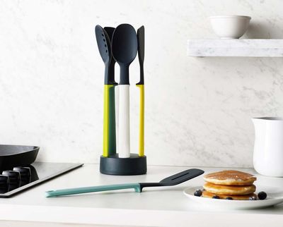 Elevate Silicone 5-pc Utensil Set with Stand