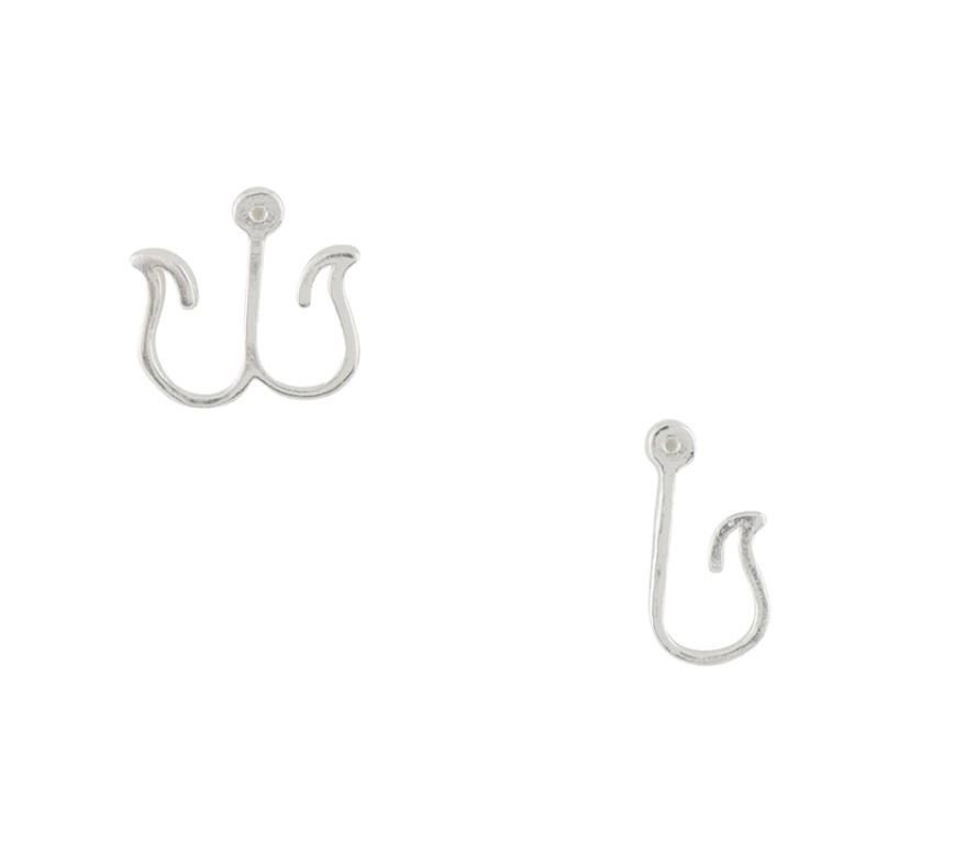 Mismatched Fish Hook Studs