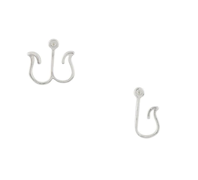 Mismatched Fish Hook Studs