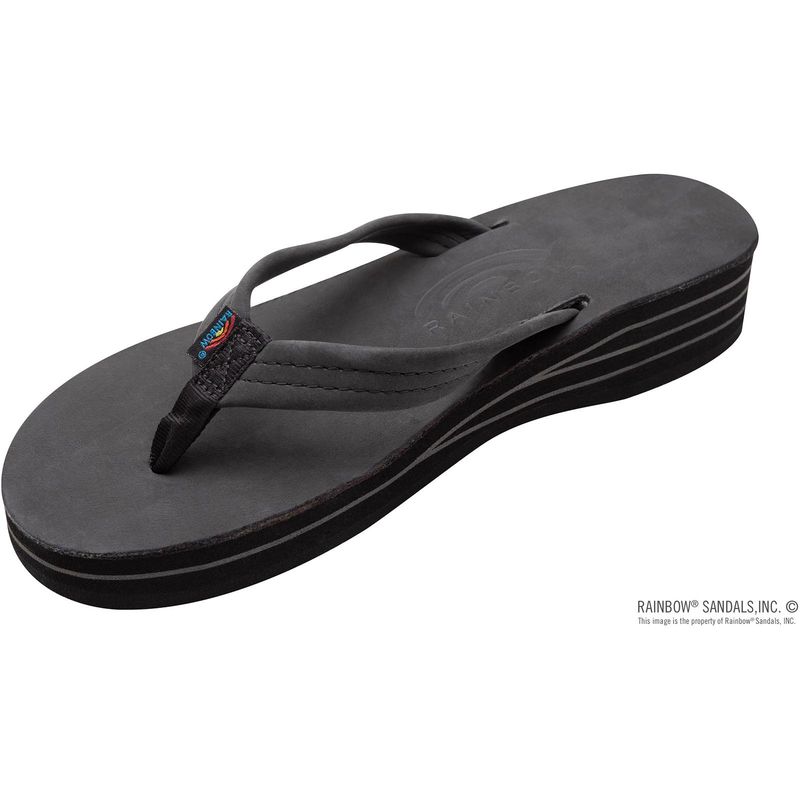 W&#39;s Four Layer Wedge-Leather