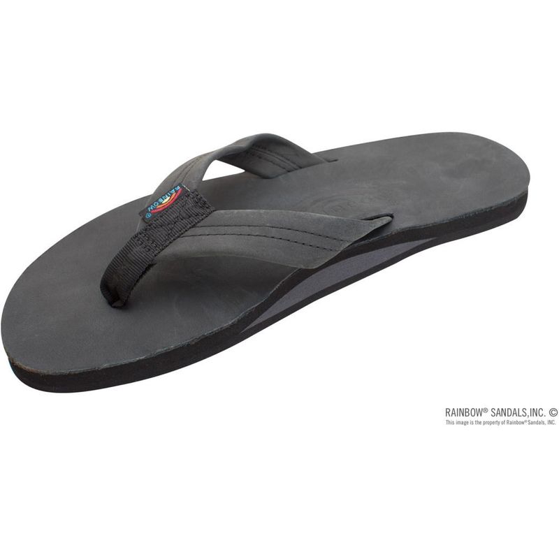 M&#39;s Single Layer Leather Sandals
