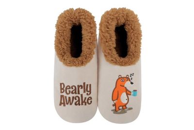 Men&#39;s Bearly Awake Snoozie Slippers