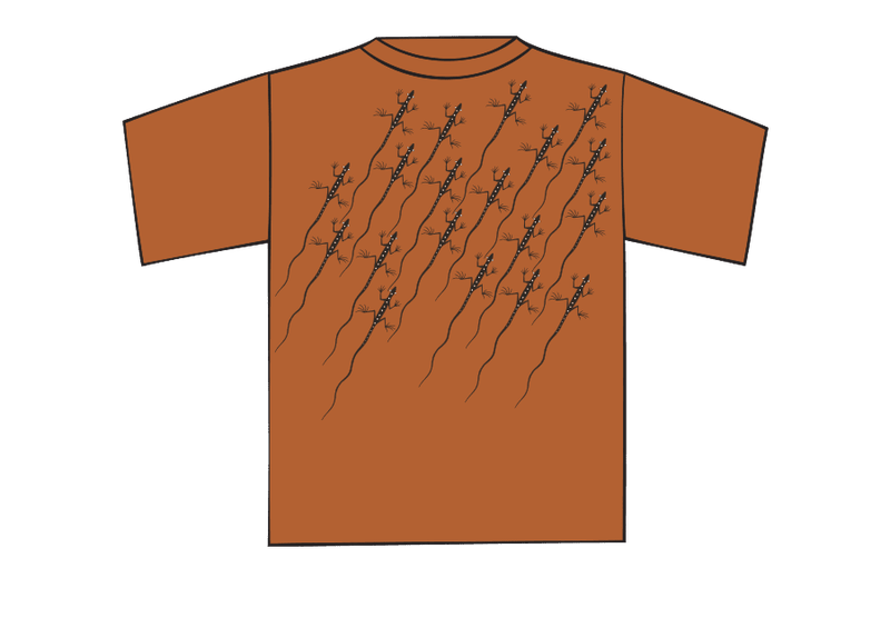 Sabaku Men's Short Sleeve T Shirt, Lizard Run