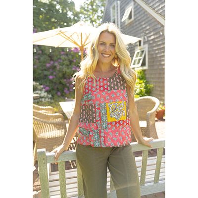 Regatta Rayon Paisley Buttonback Tank