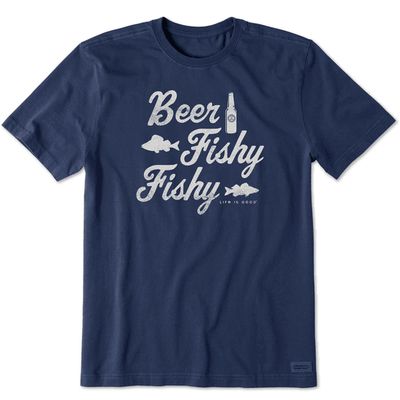 Men&#39;s Beer Fishy Fishy SS Tee