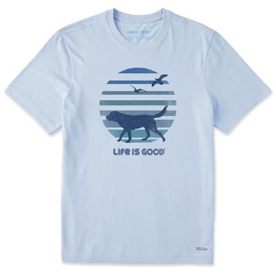 Men&#39;s Clean Power Point Hunting Dog Short Sleeve Tee Shirt