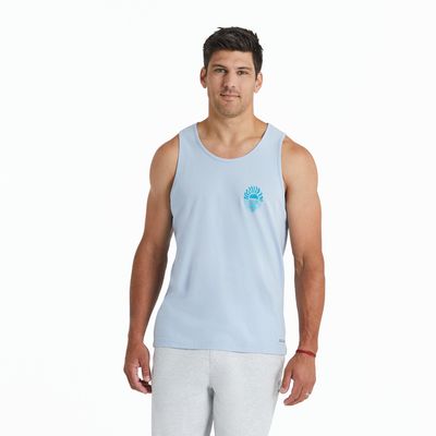 Men&#39;s Groovy Keep Your Sunny Side Up Tank Top