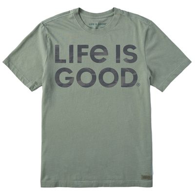 Men&#39;s Lig Wordmark Stack Camo SS Tee