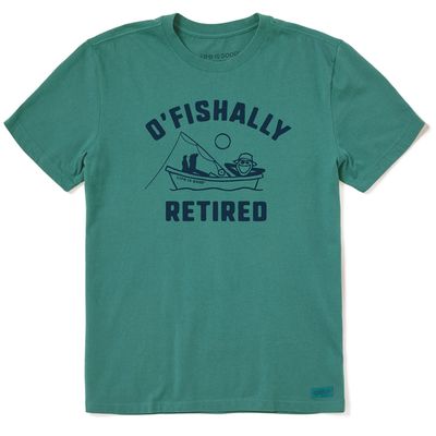 Men&#39;s O&#39;Fishally Retired Short Sleeve Tee Shirt