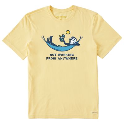 Men&#39;s Jake Not Working Hammock Crusher Tee Shirt