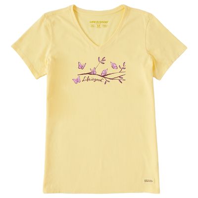 Women&#39;s Quirky Perch Nectar Short Sleeve Tee Shirt