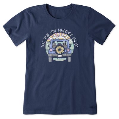 Women&#39;s Take Your Love 4X4 SS Tee