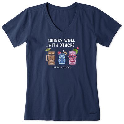 Women&#39;s Tiki Drinks Well SS Tee