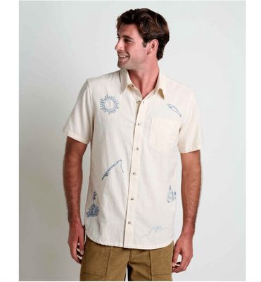Airscape Short Sleeve Shirt-Embroidered
