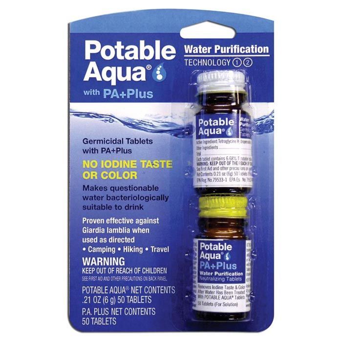 Potable Aqua Plus Purifier Tab