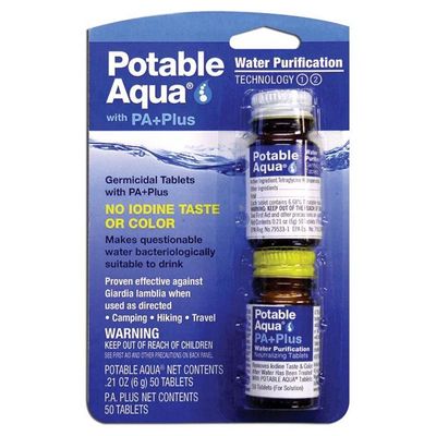Potable Aqua Plus Purifier Tab