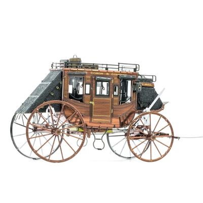 Metal Earth Wild West Stagecoach Model