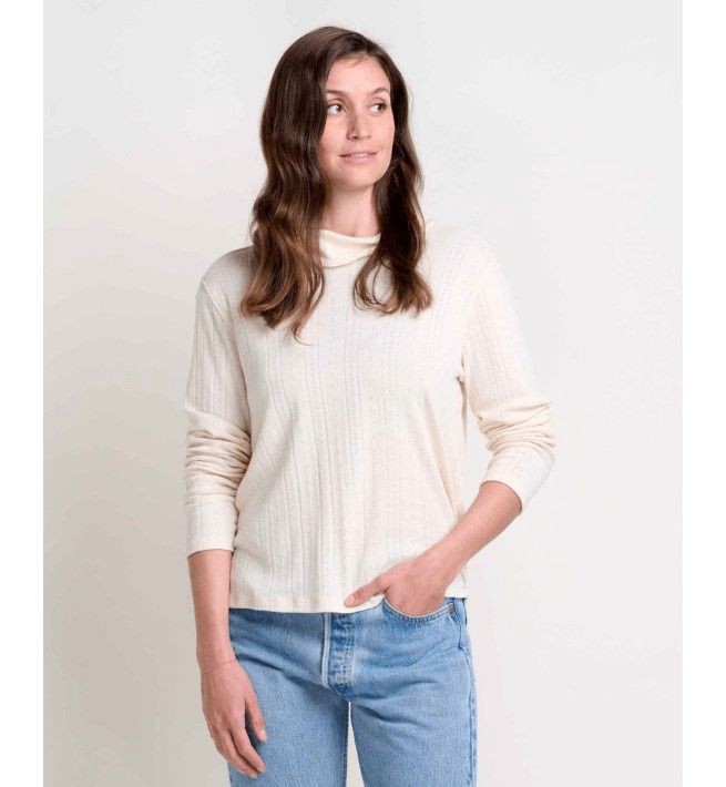 Foothill Pointelle LS T-Neck