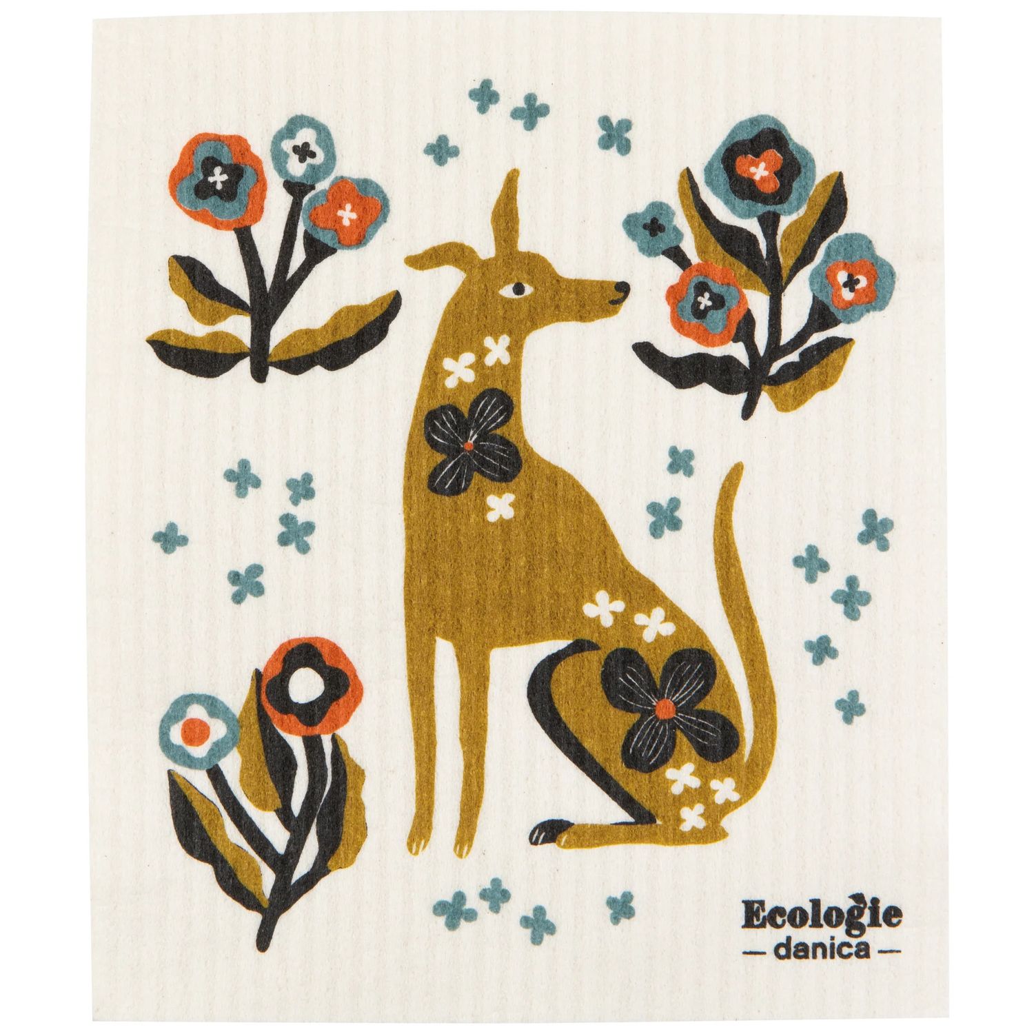 Swedish Dishcloth - Dogwood
