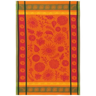 Dishtowel Jacquard - Sunflower Splendor