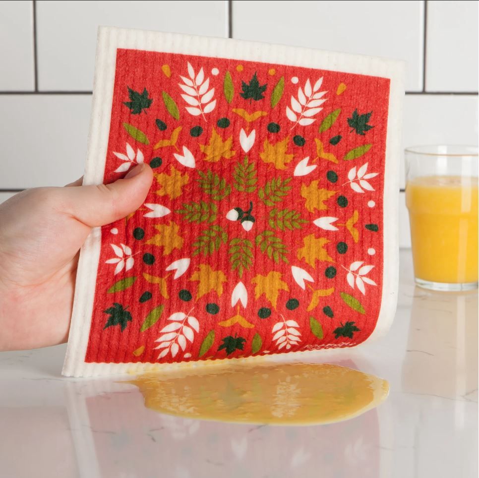 Swedish Dishcloth - Fall Foliage