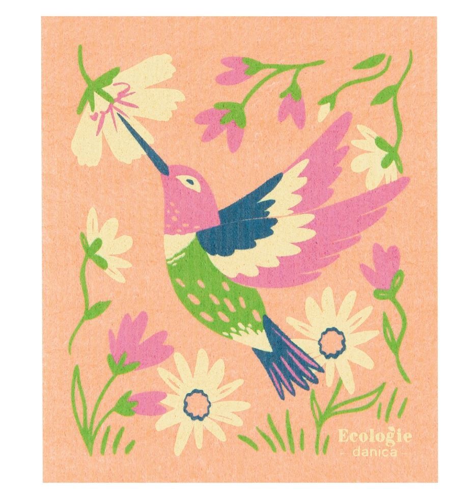 Swedish Dishcloth - Hummingbird