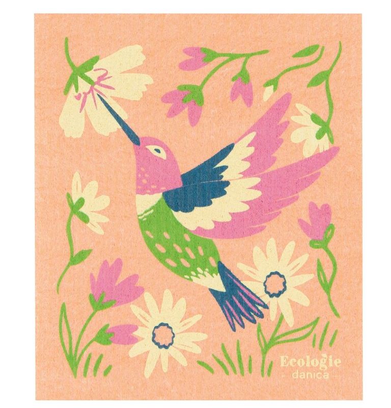 Swedish Dishcloth - Hummingbird