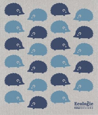 Swedish Dishcloth - Happy Hedgehog