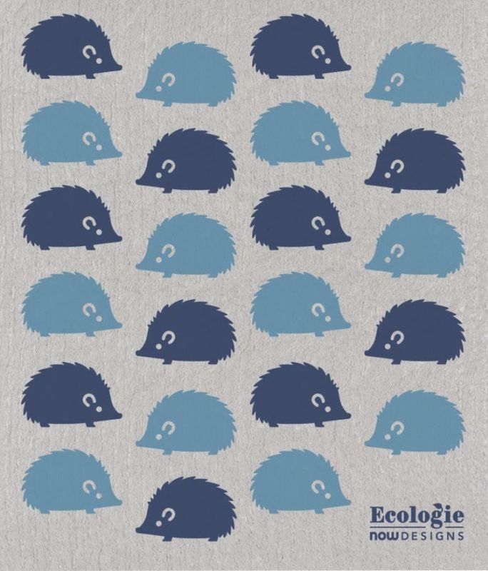 Swedish Dishcloth - Happy Hedgehog