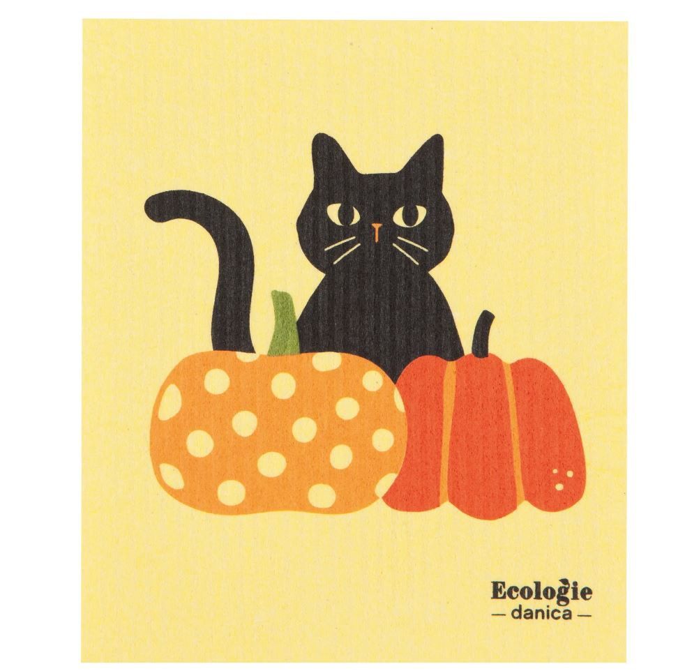 Swedish Dishcloth - Hallows&#39; Eve