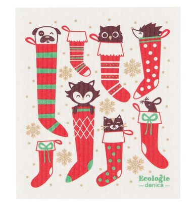 Swedish Dishcloth - Stockings