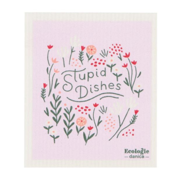 Swedish Dishcloth - Stupid Dishes