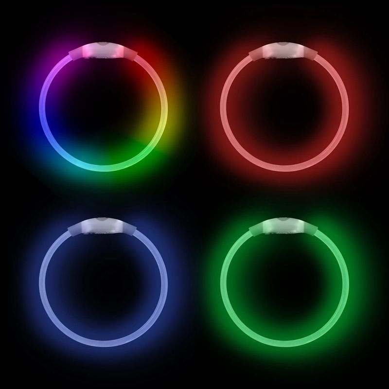 Nite Ize NiteMeow Rechargeable LED Safety Necklace - Disc-O Select
