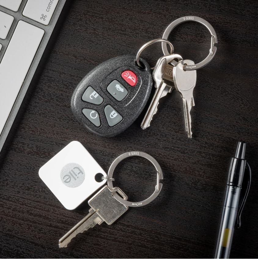 O-Series Gated Key Ring, 2-Pack