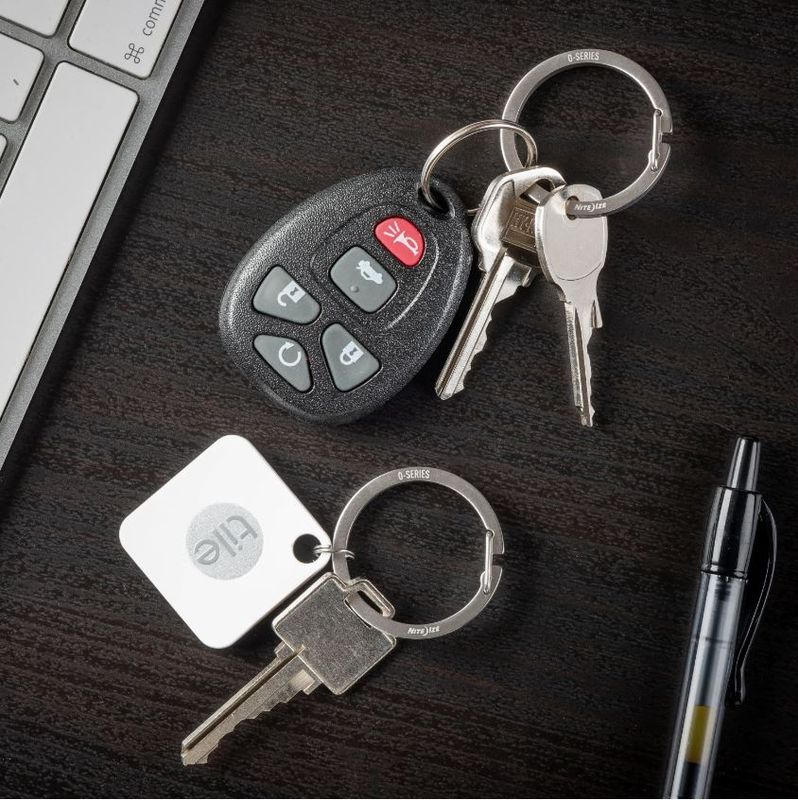 O-Series Gated Key Ring, 2-Pack