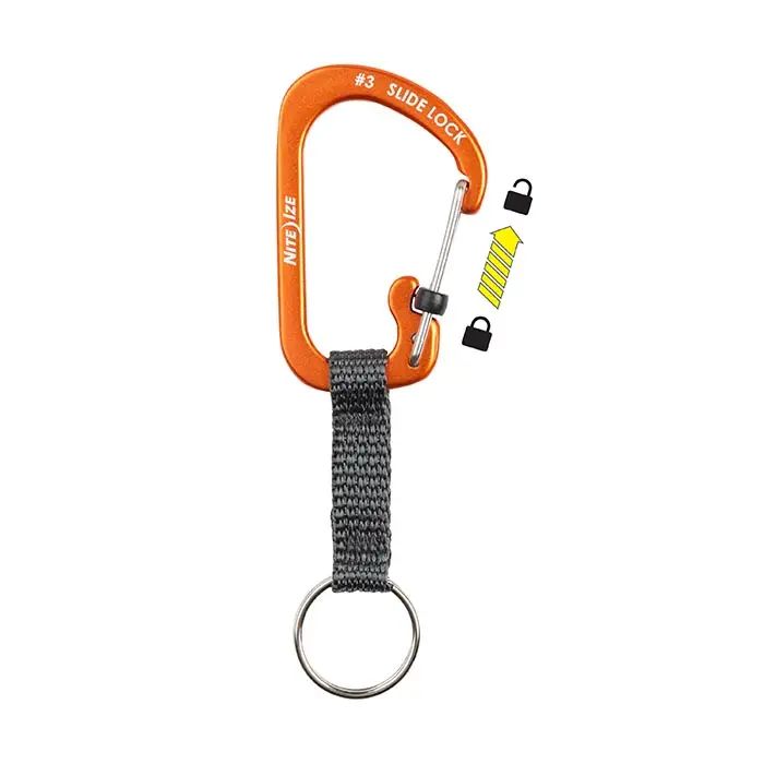 Nite Ize Slidelock Key Ring Aluminum