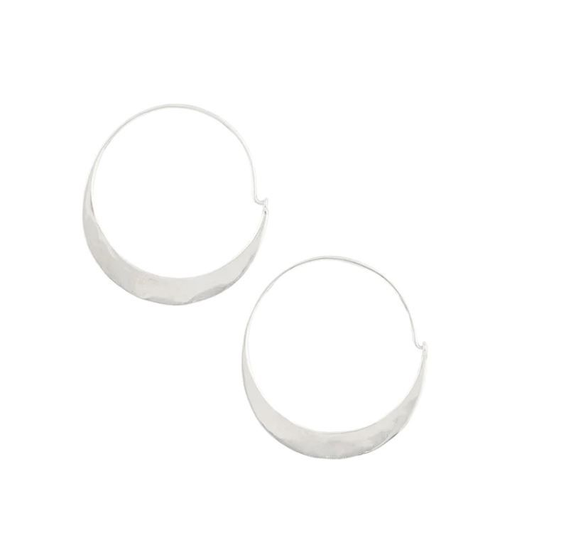 Arc Hoops, 1&quot; Silver
