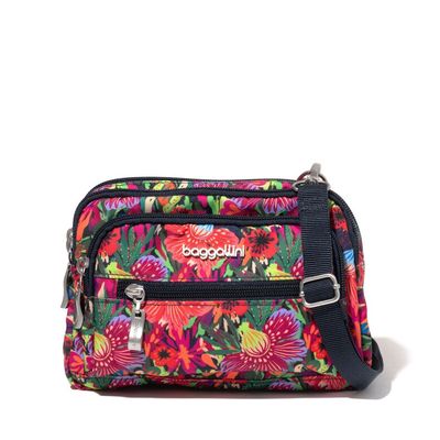 Triple Zip Handbag