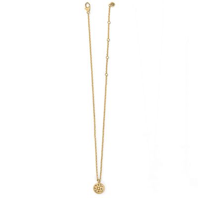 Brighton Contempo Medallion Petite Necklace - Gold