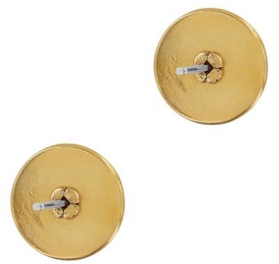 Brighton Ferrara Two Tone Post Earrings