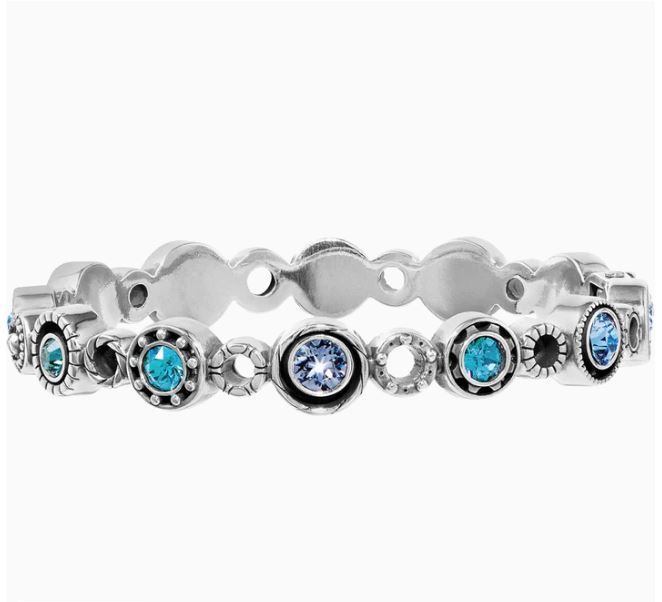 Halo Burst Hinged Bangle