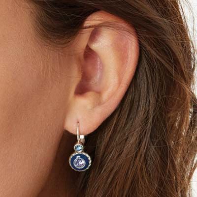 Halo Eclipse Leverback Earrings