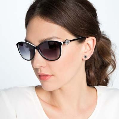 Ferrara Sunglasses - Black/White