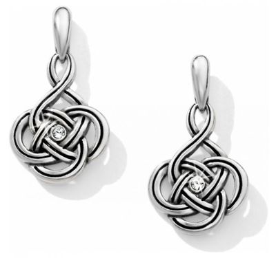 Interlok Petite Post Drop Earrings