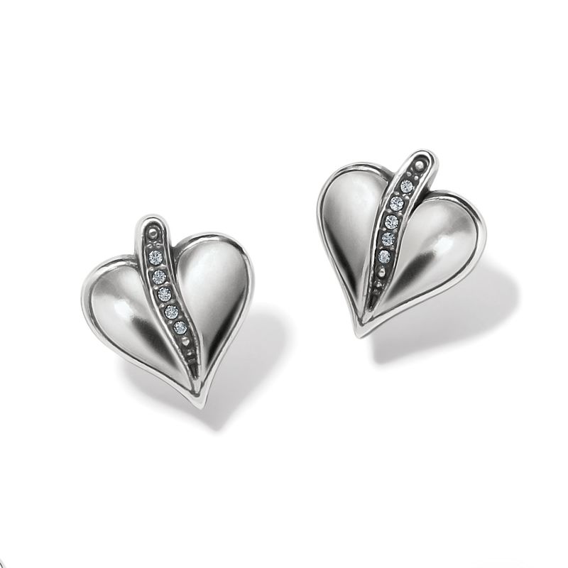 Precious Heart Post Earring